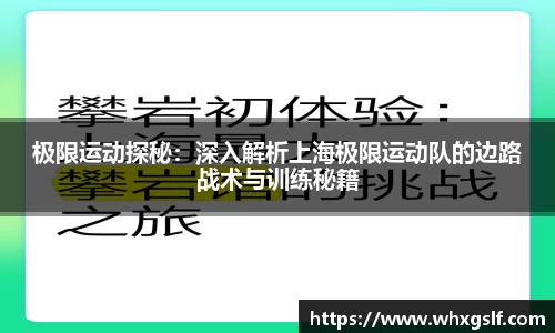极限运动探秘：深入解析上海极限运动队的边路战术与训练秘籍