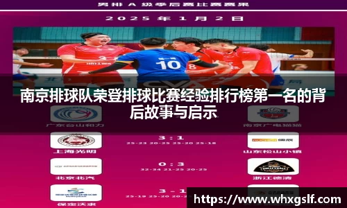 南京排球队荣登排球比赛经验排行榜第一名的背后故事与启示
